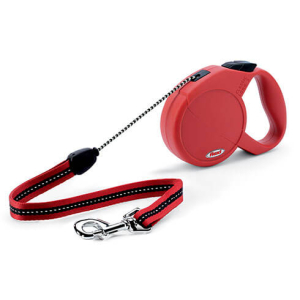 Retractable leash - Classic - L - 7m - red