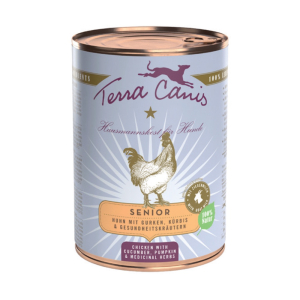 Pâtée poulet concombre - Terra Canis Senior - 400g
