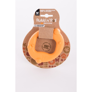 Floating rubber ring - Rubb'n'Float - 11cm - orange