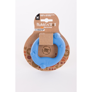 Floating rubber ring - Rubb'n'Float - 11cm - blue
