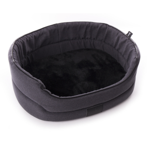 Corbeille ovale - Faubourg - T55 - gris - lot