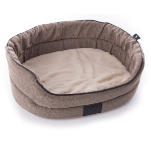 Corbeille ovale - Faubourg - T65 - marron - lot