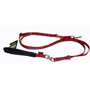 Accouple en nylon - Népal - 2x1m - 1.4cm - rouge