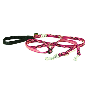 Accouple en nylon - Népal - 2x1m - 1.4cm - rose