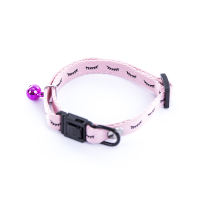 Collier chat en nylon - Dodo - 20/30cm - 1cm - rose