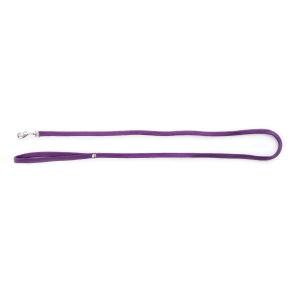 Laisse chat en nylon - Classique Tubulaire - 1m20 - 1cm - mauve