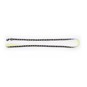 Laisse en nylon - Cat bicolor - 1m20 - 1cm - noir