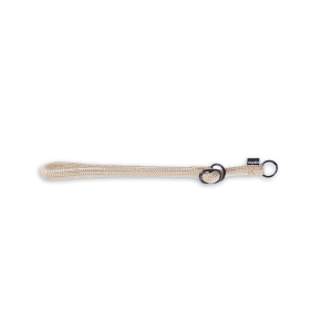 Collier éducation en nylon - Classique Rond - <65cm - 1.3cm - beige