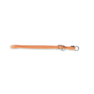 Collier éducation en nylon - Classique Rond - <65cm - 1.3cm - orange