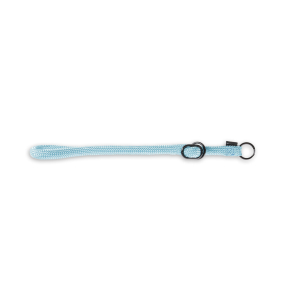 Collier éducation en nylon - Classique Rond - <65cm - 1.3cm - turquoise