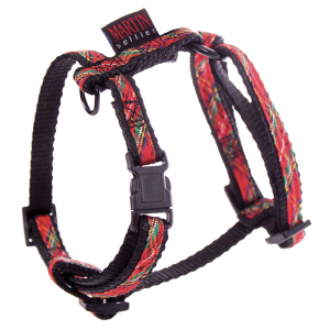 Harnais en nylon - Benton - 1.6cm - rouge
