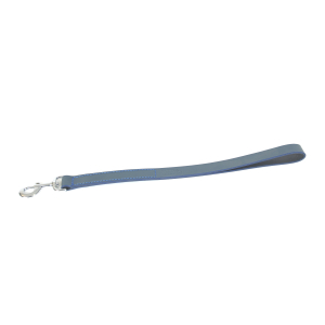 Laisse en cuir - Cuir classique - 0.50m - Bleu