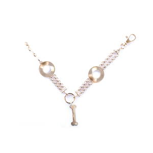 Collier en chaîne - Bijoux - 27/32cm - argent