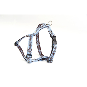 Harnais en nylon - Tatoo - 35/45cm - 1.5cm - bleu