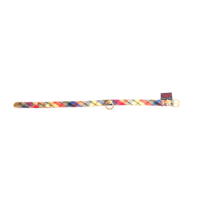 Collier écossais - Benton - <25cm - 1.2cm - jaune