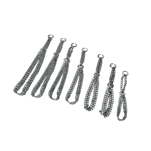 Collier semi-étrangleur - Education - T35 - 1.5cm - gris