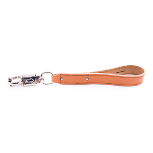 Laisse en cuir - Cuir double - 0.30m - Marron