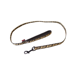 Laisse confort en nylon - Girafe - 1m20 - 1.6cm - beige