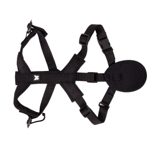 Nylon canicross harness - Canicross basic - L - 15<25kg - black