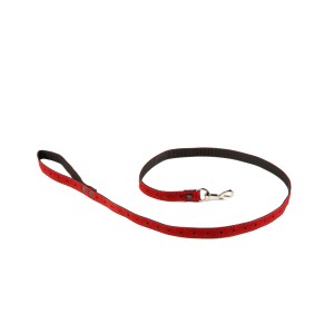 Laisse en nylon - 5ème avenue - 1m - 1.5cm - rouge