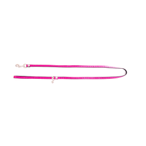 Laisse en nylon - Pois - XS - 1cm - rose