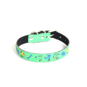 Collier serigraphie - vert