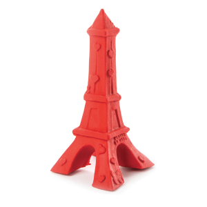 Tour Eiffel en latex - 15cm - rouge