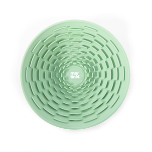 Gamelle de léchage en silicone - Douceur - 19cm - vert