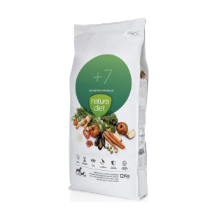 Natura Diet +7 Kibble for Senior Dogs - 12kg
