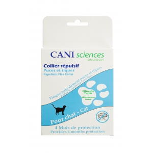 Repellent collar for cats - flea and tick - Cani Science