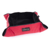 Laisse en cuir rouge pour chien - cuir coloré classique et riveté - larg 10mm Long 100cm