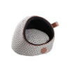 Laisse double épaisseur pour chien en nylon beige