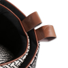 Laisse double épaisseur pour chien en nylon orange