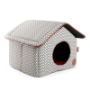 Laisse chaîne pour chien - orange - fine - 2mm - 20mm - 100cm