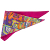 Longe pour chien en nylon rond bleu