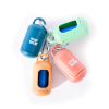 Collier lumineux tube USB - Jaune - 0,7x35 cm
