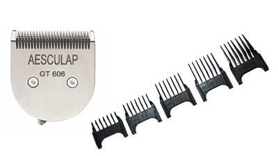 Tondeuse-chien-chat-Aesculap-Akkurata-GT405-sur-peigne